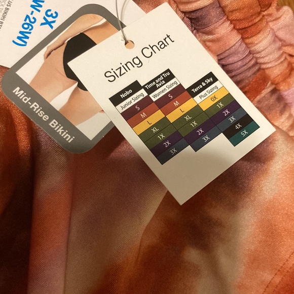 NWT 3X Bathing Suit w/ Detachable and Adjustable Straps - Picture 6 of 7